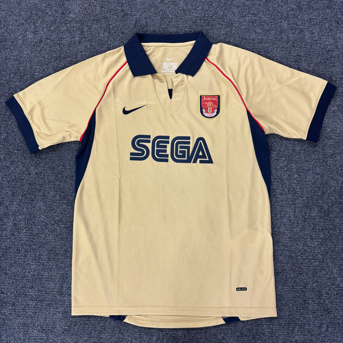 Jersey Arsenal Visitante 01/02