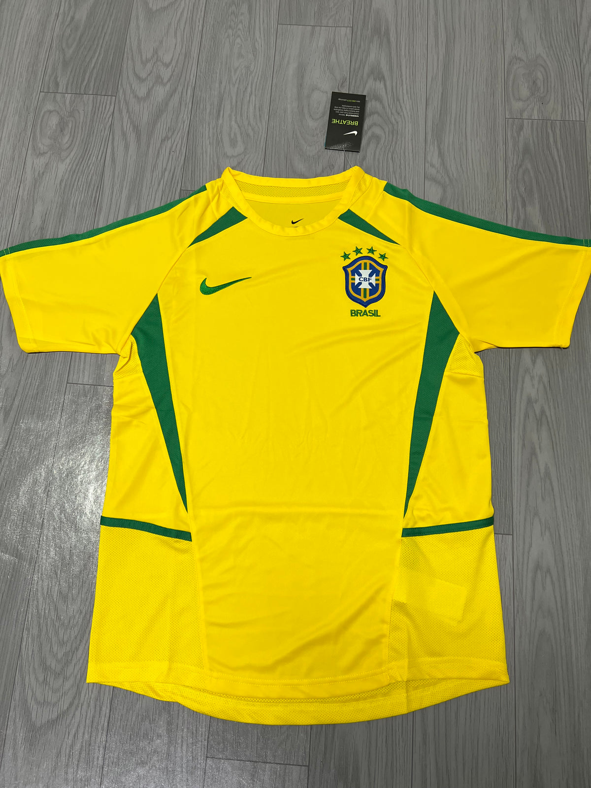Jersey Brasil Local Mundial 2002