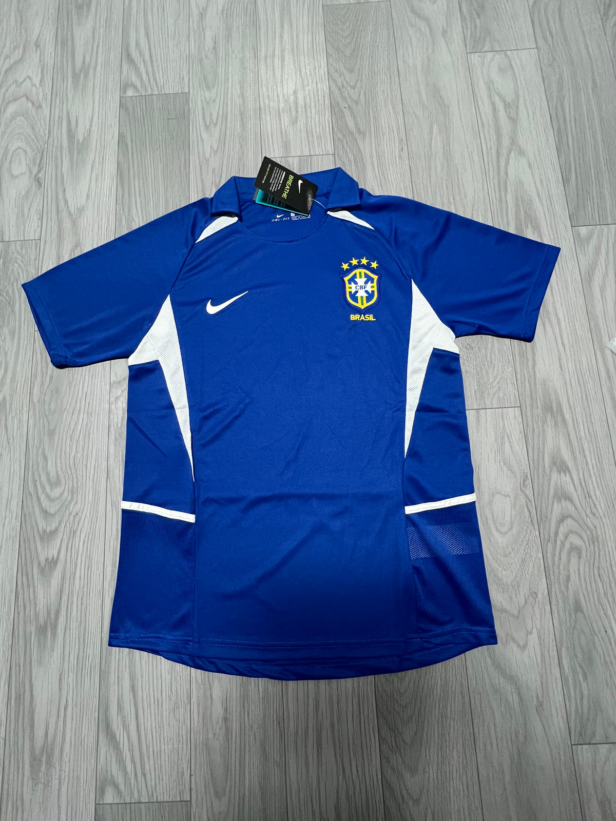 Jersey Brasil Visitante Mundial 2002