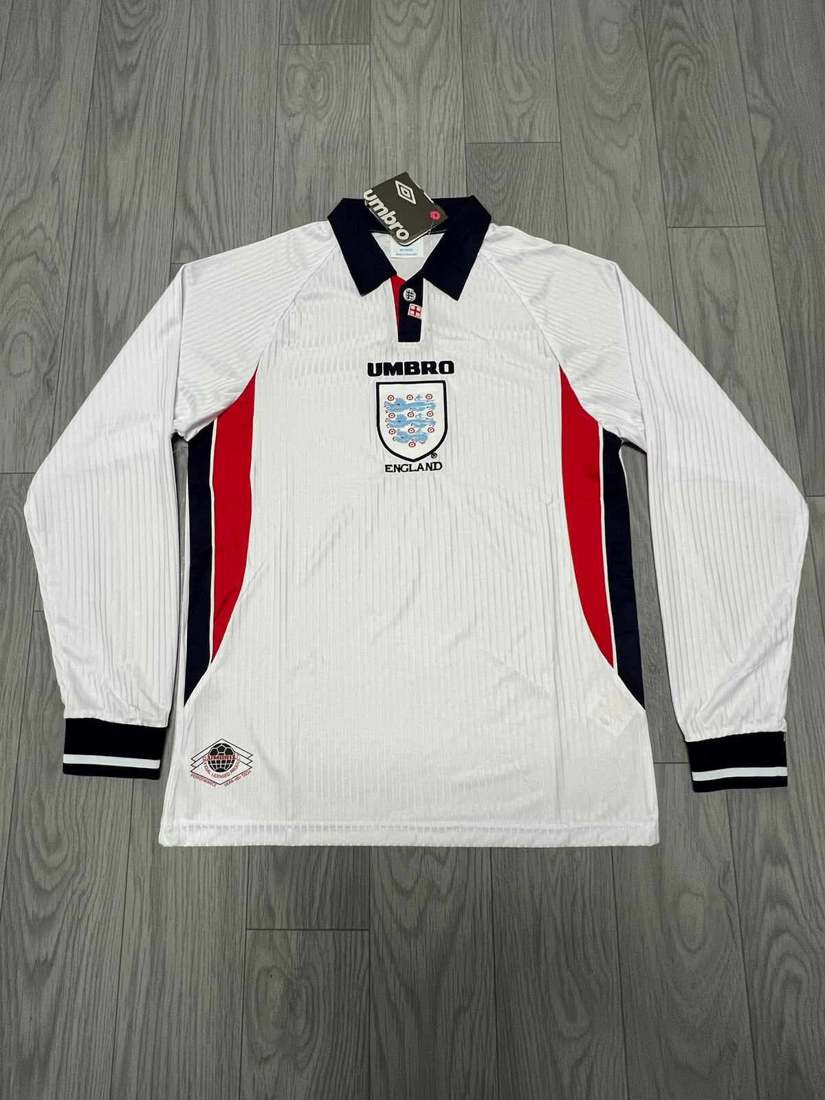 Jersey Inglaterra Local Mundial 1998